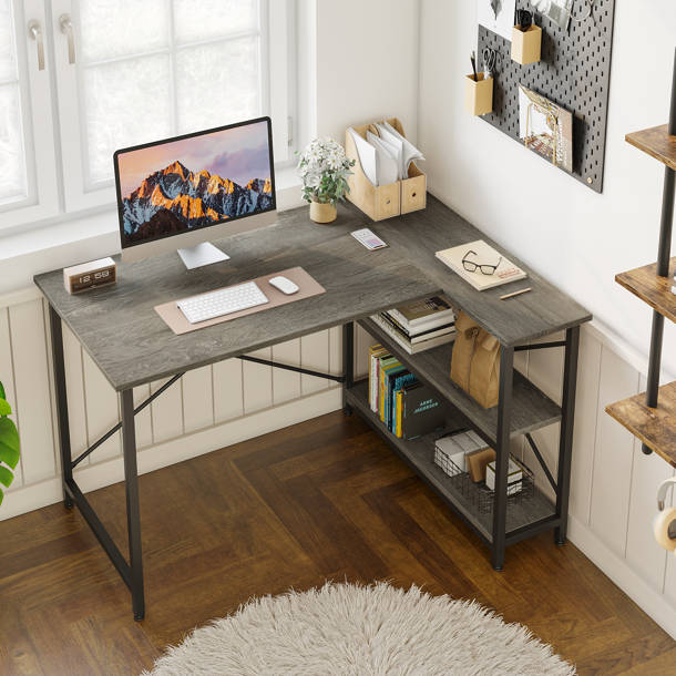 Latitude Run® Frome Reversible LShape Desk & Reviews Wayfair Canada